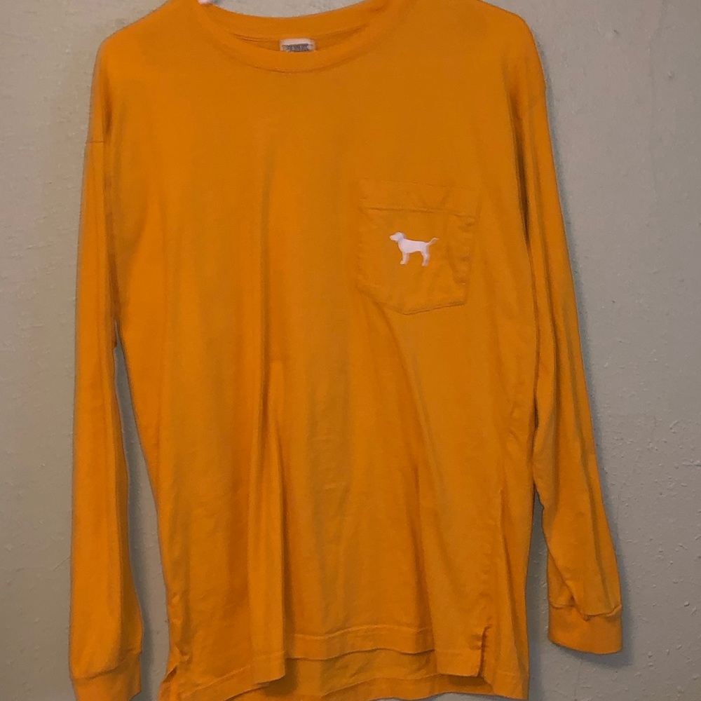 Pink Victoria’s Secret long sleeve shirt